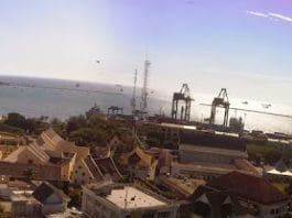 Pemandangan Kota Makassar dari RoofTop Gedung Walikota Makassar