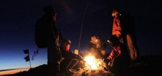 menjelang sunrise mahameru semeru