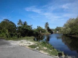 pemandangan disalah satu sudut kota sarmi