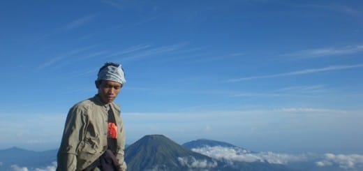 Puncak Gunung Sumbing