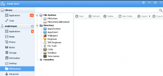 Aplikasi Desktop File Manager untuk iPhone / iDevice