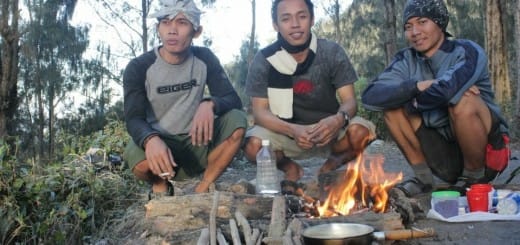 #PendakianGunungSemeru Persiapan bermalam di Arcopodho